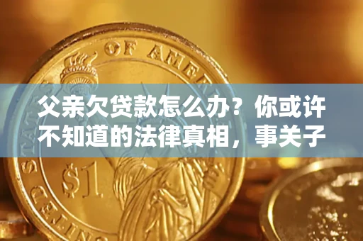 济南父亲欠贷款怎么办？你或许不知道的法律真相，事关子女未来