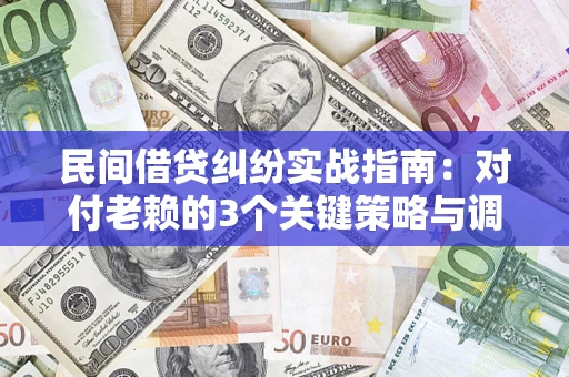济南民间借贷纠纷实战指南：对付老赖的3个关键策略与调解盲区解析