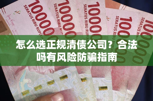 济南怎么选正规清债公司？合法吗有风险防骗指南